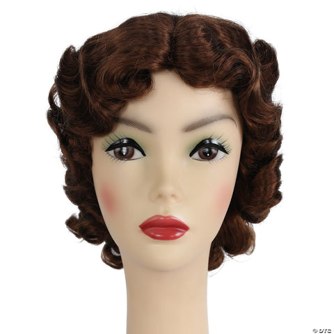 1930s Fingerwave Fluff Wig