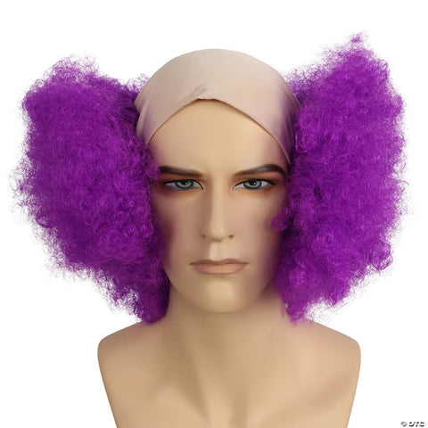 Bald Curly Clown Wig