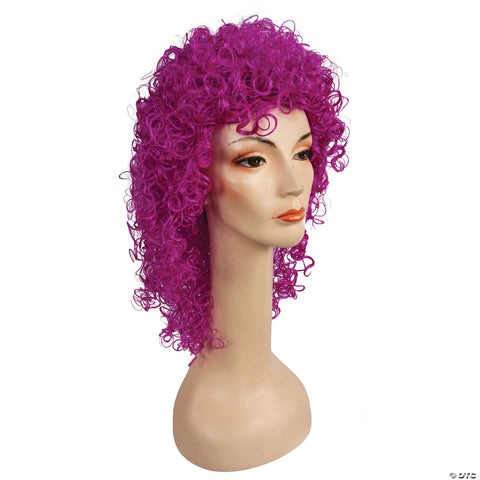 Wet Look Clown Wig