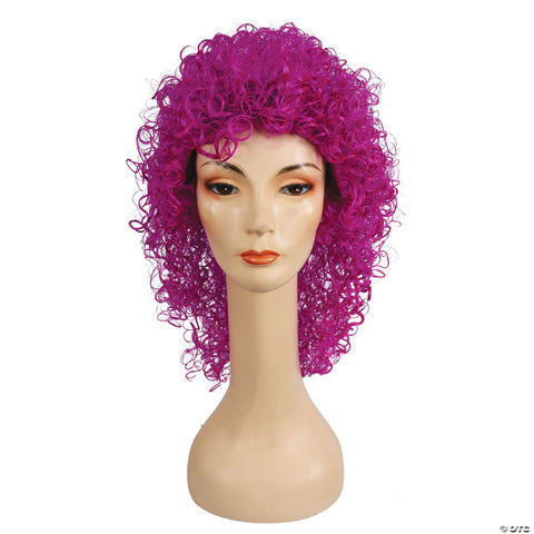 Wet Look Clown Wig