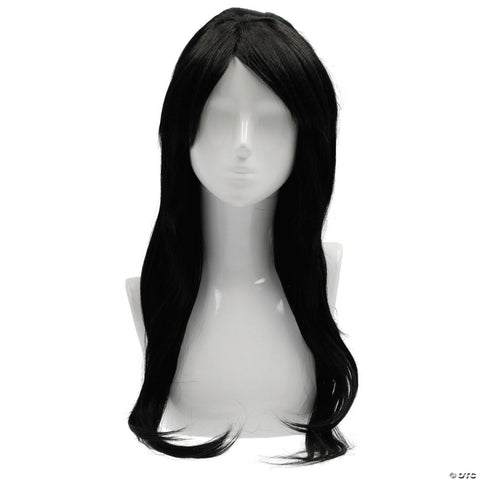 Adults Priscilla Long-Haired Straight with Bangs Wig -  1