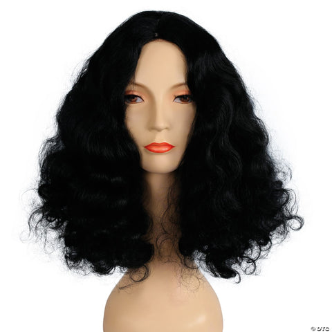 Adults Deluxe Long-Haired Full Afro Wig - Black 1