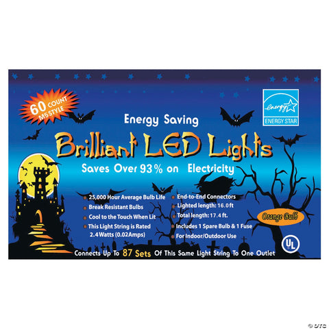 60-Light M5 LED Halloween Lights