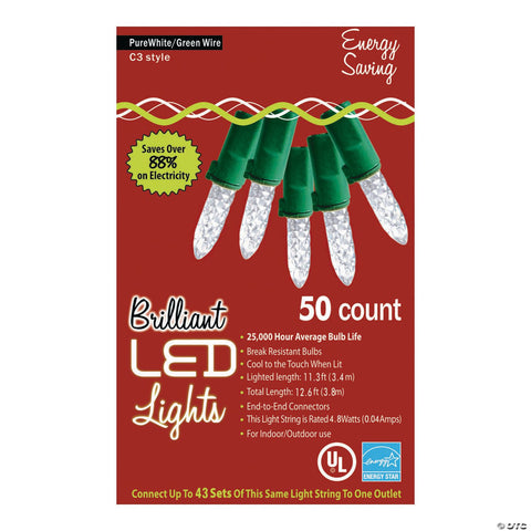 50-Count C3 Holiday Lights