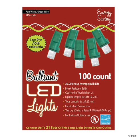 100-Count M5 Holiday Lights