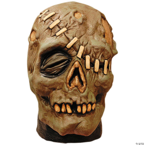 Toxictoons™ Rot Skull Overhead Latex Mask - One Size