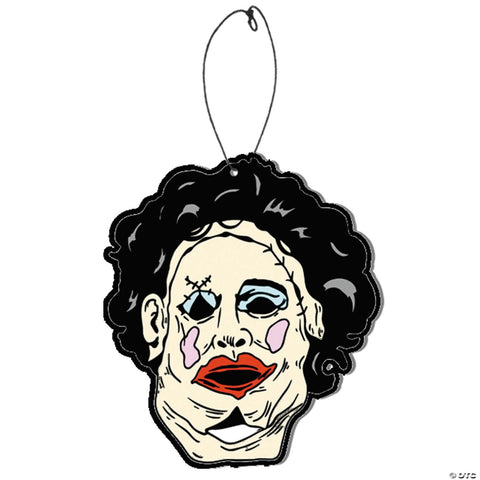 3 1/2" The Texas Chainsaw Massacre™ Pretty Woman Mask Strawberry Fear Freshener