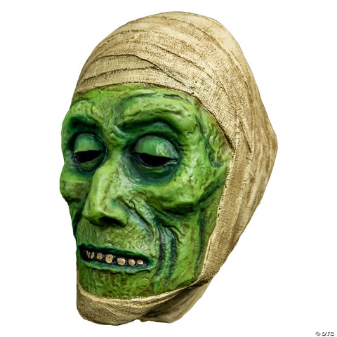 Chamber of Horrors™ Green Latex Mummy Mask - One Size