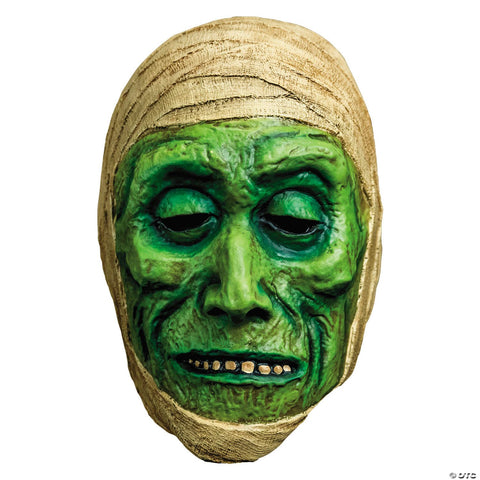 Chamber of Horrors™ Green Latex Mummy Mask - One Size