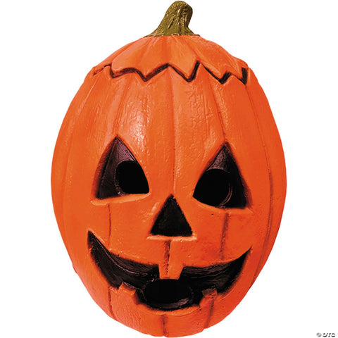 Adults Don Post Studios™ Halloween 3: Season of the Witch™ Orange Pumpkin Latex Mask