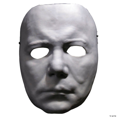 Adults Halloween II™ Michael Myers Vacuform Plastic Mask - One Size