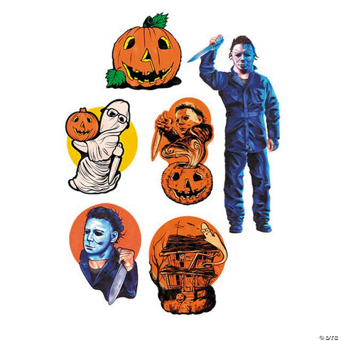 6 Pc. Halloween™ (1978) Series 1 Cutout Wall Decorations