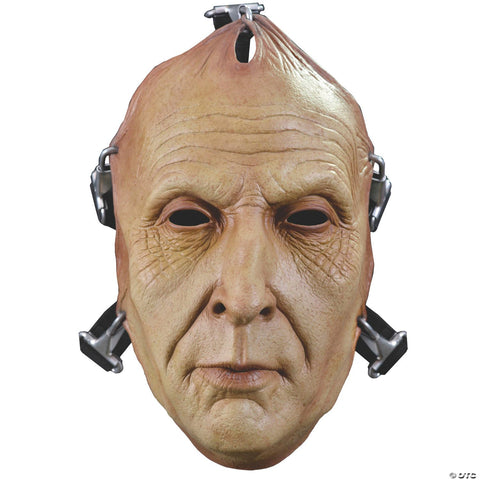 Saw™ Jigsaw Death Latex Face Mask with Elastic Band & Metal Hooks