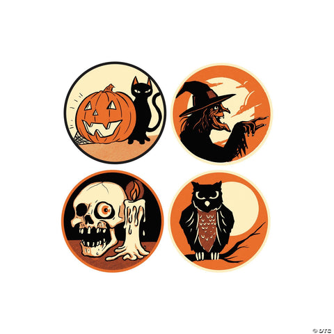 3" Classic Halloween Characters PVC Sticker Pack