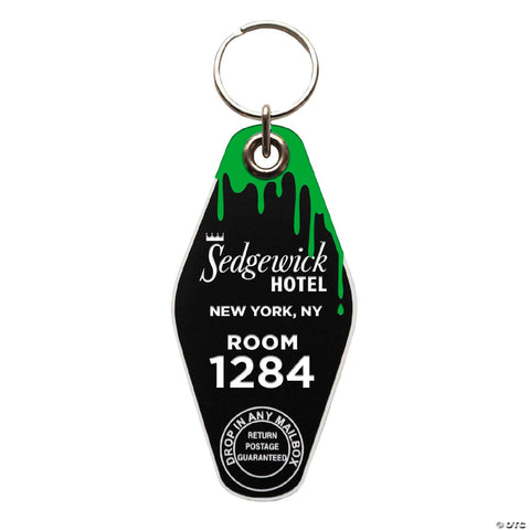2" Ghostbusters™ Sedgewick Hotel Full-Color Metal Keychain