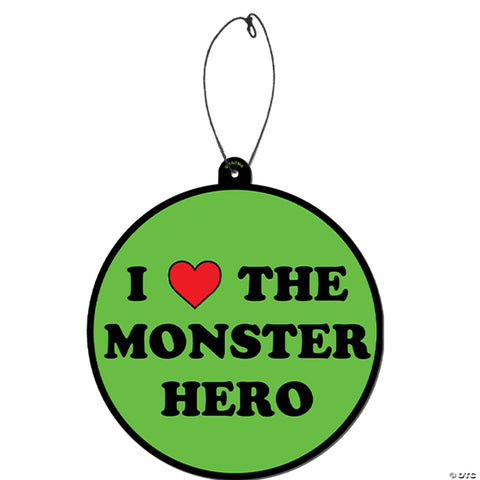 The Toxic Avenger™ I Love the Monster Hero New Car Smell Fear Freshener