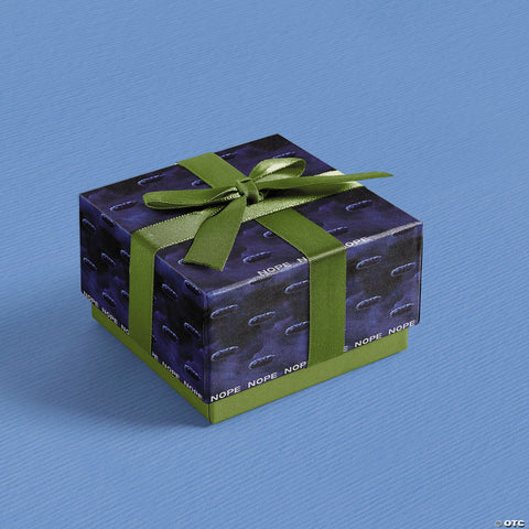 NOPE™ Cloud Blue & White Printed Wrapping Paper