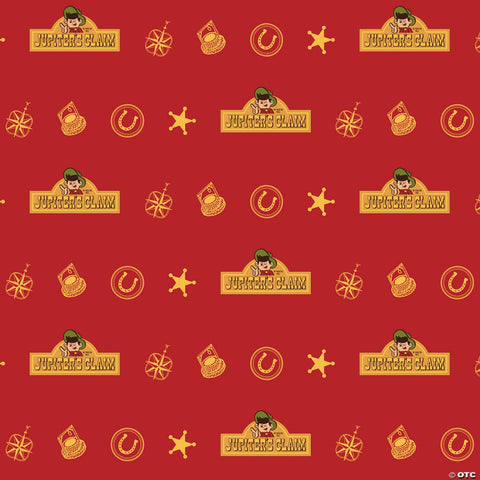 NOPE™ Jupiter's Claim Red & Yellow Wrapping Paper