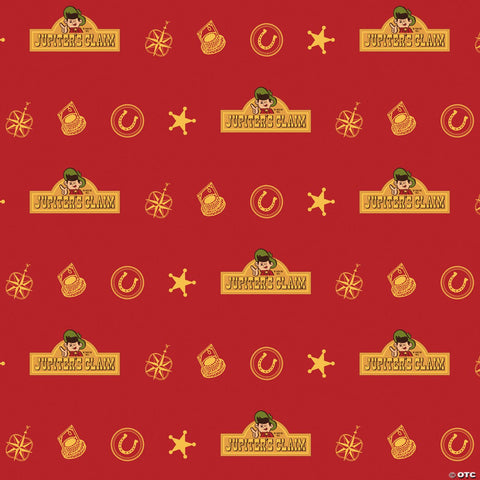 NOPE™ Jupiter's Claim Red & Yellow Wrapping Paper