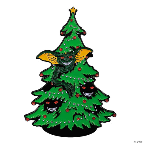 3" Gremlins™ Christmas Tree Full-Color Enamel Pin