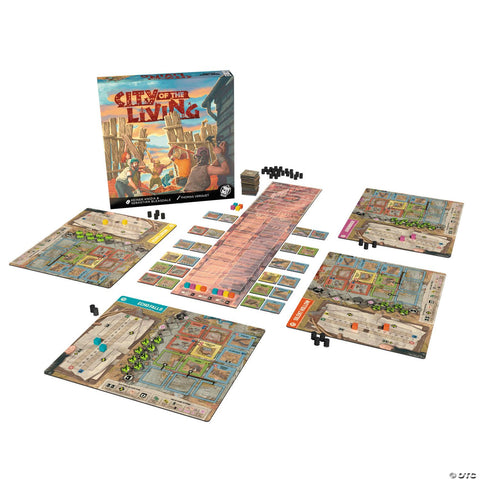 Trick or Treat Studios City of the Living Zombie-Themed Game for 2 to 4 Players