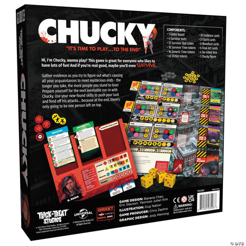 Child’s Play™ Chucky Board Game for 2 to 4 Players
