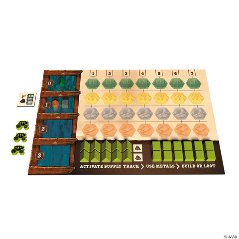 Trick or Treat Studios Gold West Wild West-Themed Board Game for 2 to 4 Players