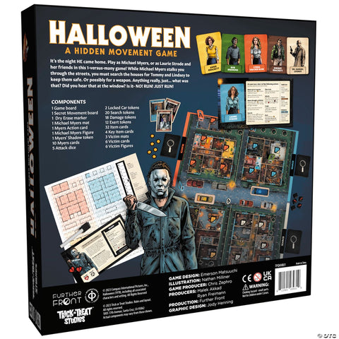 Halloween™ (1978) The Board Game for 2 to 4 Players