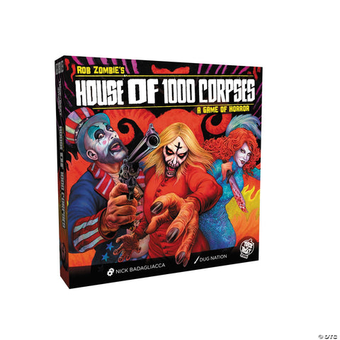 Rob Zombie’s House of 1000 Corpses Horror Board Game for 1-4 Players