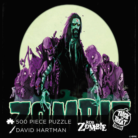 18" x 24" Rob Zombie Zombie Jigsaw Puzzle - 500 Pc.