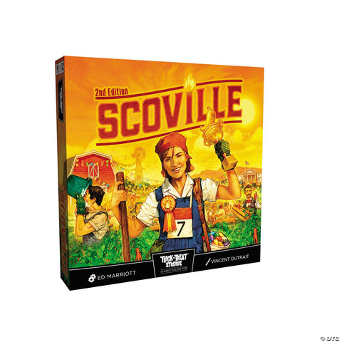 Scoville 2nd Edition Classic Collection Board Game for 1 to 6 Players