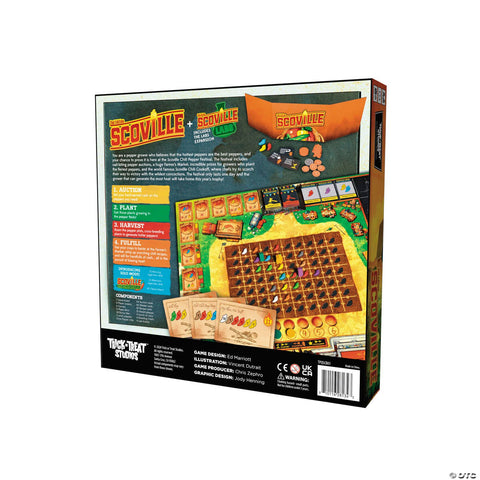 Scoville 2nd Edition Classic Collection Board Game for 1 to 6 Players