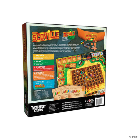 Scoville 2nd Edition Classic Collection Board Game for 1 to 6 Players
