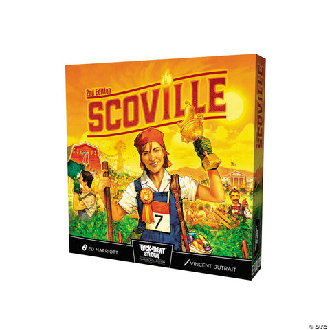 Scoville 2nd Edition Classic Collection Board Game for 1 to 6 Players