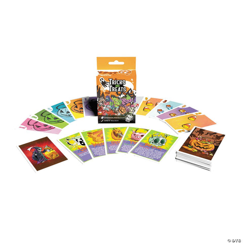 Tricks and Treats Halloween Candy Card Game for 2 to 4 Players