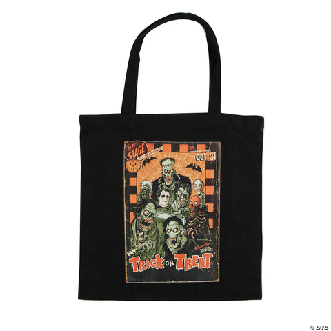 Halloween Trick-or-Treat Bag - Live Monsters Poster Graphic