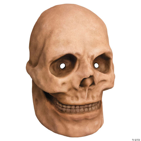 10" x 6" Catacomb Skull Plastic Overhead Mask - One Size