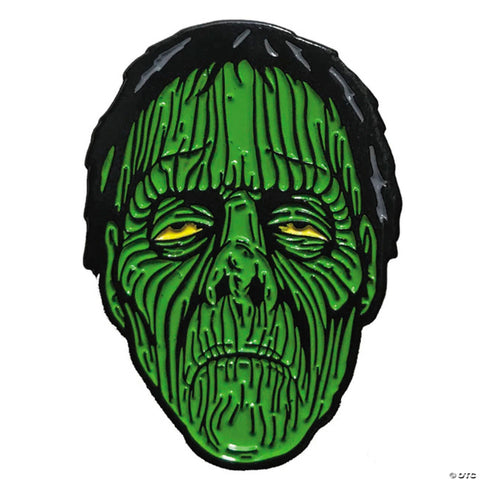1 1/2" Trick or Treat Studios Radioactive Zombie Full-Color Enamel Pin