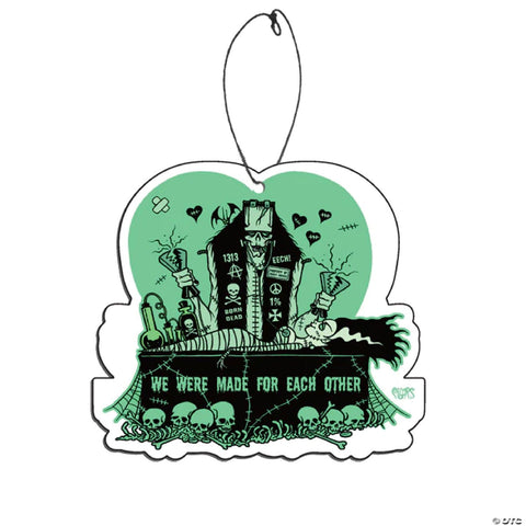 3 1/2" Toxictoons™ We Were Made for Each Other Honey Peach Fear Freshener