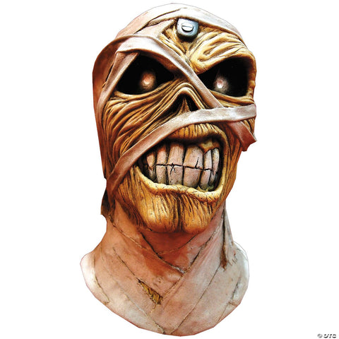 Iron Maiden Powerslave Cover Eddie Mummy Overhead Mask - One Size