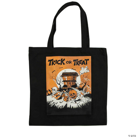 Halloween Trick-or-Treat Bag - The Wicked Three - Ghost, Skull & Jack-o'-Lantern