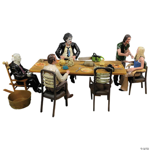 The Texas Chainsaw Massacre™ Dinner Scene Playset with Figures