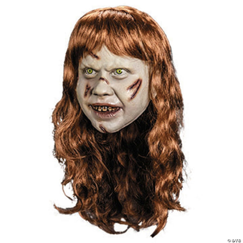 The Exorcist™ Deluxe Regan Plastic Mask - One Size