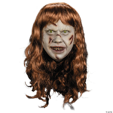 The Exorcist™ Deluxe Regan Plastic Mask - One Size