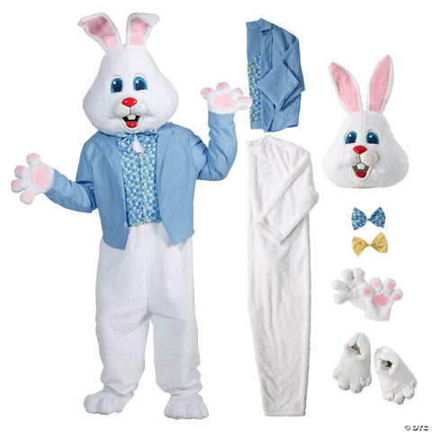 Easter Bunny with Blue Jacket and Vest, Adult