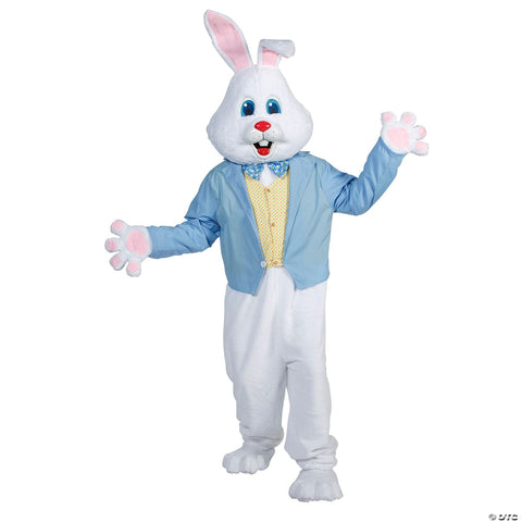Easter Bunny with Blue Jacket and Yellow Faux Vest