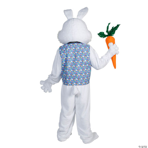 Adults Easter Bunny Costume with Reversible Vest & Bowtie