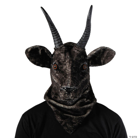 Adults Goat Moving Mouth Overhead Mask - One Size