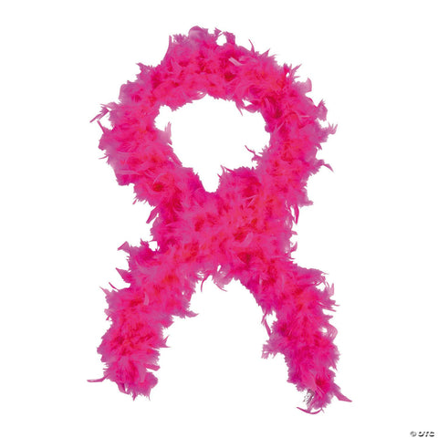 6 Ft. 40-Gram Solid Hot Pink Feather Boa