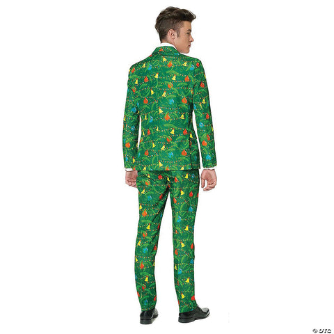 Men's Christmas Tree Green Suit